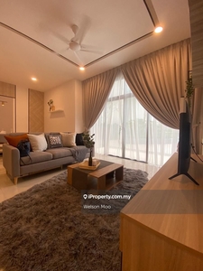 Freehold @ Fully furnished @ Facing pool view