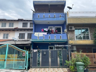 Freehold & Near LRT 3 Storey Terrace House Desa Setapak Wangsa Maju