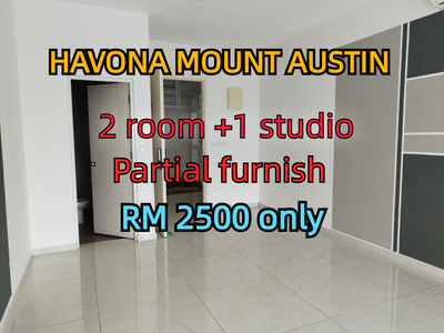 Havona mount austin dual key 2room plus 1studio partial furnish