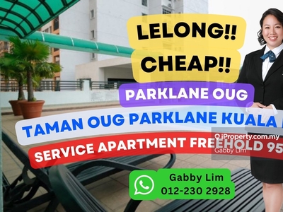 Lelong Super Cheap Service Residence @ Parklane OUG Kuala Lumpur