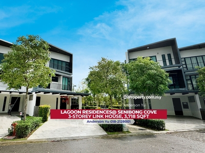 Limited Unit Bare New 3-Storey Terrace at Lagoon Residences for Sale