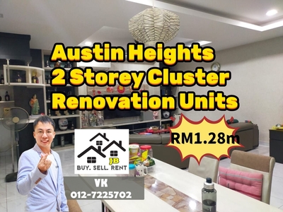 Mount Austin Kiara Austin Heights 2 Storey Cluster House For Sale