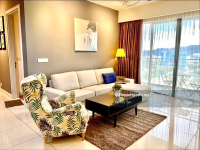 Nice furnished unit with unblocked view for sale
