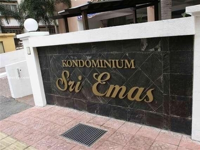 SRI EMAS Condo at Bukit Bintang KL | Basic with Aircond 3 Beds 2 Baths | For RENT