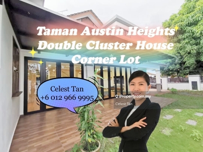 Taman Austin Heights Corner Lot 4233sqft Double Storey Cluster House