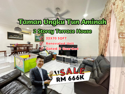 Taman Ungku Tun Aminah Double Storey Terrace House