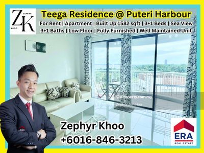 Teega Residence @ Puteri Harbour Apartment For Rent