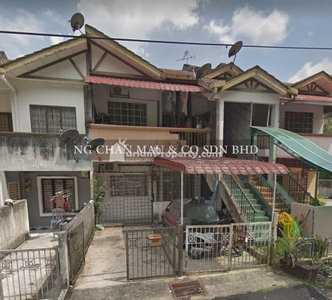 Terrace House For Auction at Taman Saga