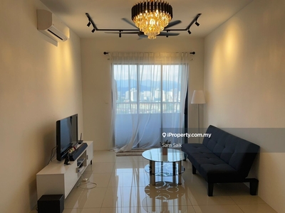 Vista sentul residences condominium for rent partly furnished with ac