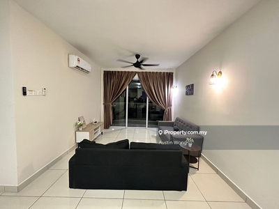 Well condition aurora residence puchong prima near LRT fully furnished