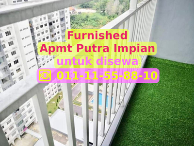 [PARTIAL FURNISHED] Apartment Taman Putra Impian Bandar Seri Putra Bangi Untuk Disewa ✨