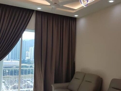 Solaria High Floor 2 cp Fully Furnished Reno Airport Bayan Lepas For Rent