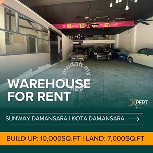 2sty Warehouse Sunway Damansara, land 60X120 TSB Teknologi
