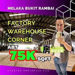 Corner Factory Warehouse near Perindustrian Tanjung Minyak