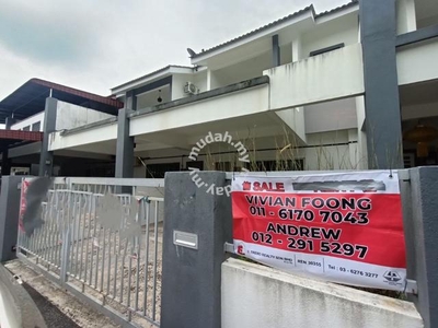 Freehold Double Storey Terrace House in Klebang For Sales