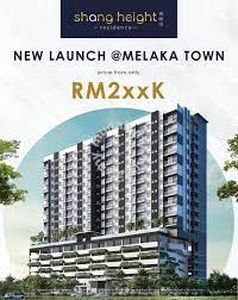 [FULL LOAN] New Shang Height Residence Bukit Baru Semabok Town Bandar