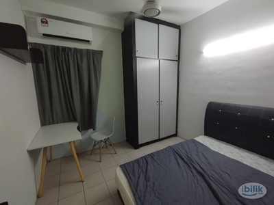 【Mix Gender Unit】Middle Room for rent + Free Wifi @ Casa Subang