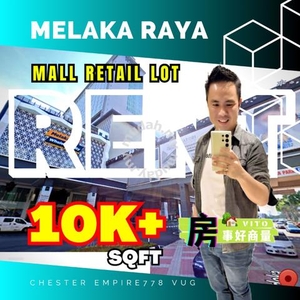 MALL RETAIL LOT Melaka Raya Shopping Terminal Pahlawan near Hatten