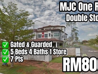 MJC One Residency Gated Guarded 2.5 Storey Corner