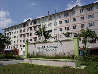 Pangsapuri Utarid Subang Seksyen U5 Shah Alam 3R2B Full Loan Cash Back