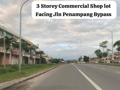 3 Storey Commercial Shoplot | Road Frontage | Jalan Penampang Bypass