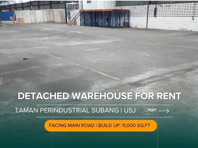 Detached Warehouse for rent @ Taman Perindustrian Subang USJ Puchong