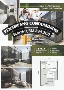 Dongongon New Condominium with 2 carparks & LPPSA 100% Full Loan
