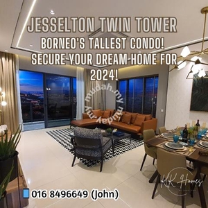 Jesselton Twin Towers | OC Soon | Borneo Tallest | Full Loan Available