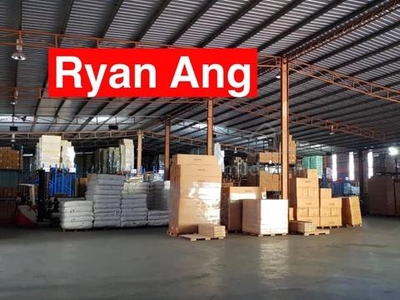 Juru Area Warehouse For Rent 9000 Sqft Ceiling 25Ft