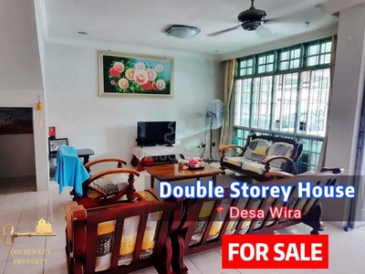 MJC Desa Wira Double Storey House For Sale, Batu Kawa, Well Maintained