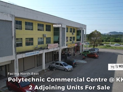 Polytechnic Commercial Centre @ KKIP | 2 Adjoining | 3 Storey Shop