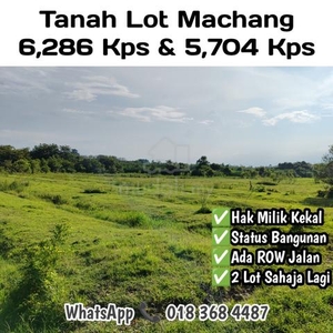 Tanah Lot Murah Machang