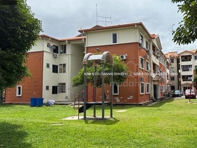 Tingkat 1 - Putri Bahang Apartment @ Penampang (3 Bilik) - 760sqft