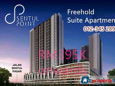 3 bedroom Condominium for sale in Sentul