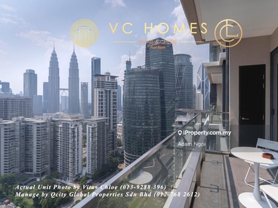 KLCC View 2 Bedrooms Unit. Wifi Provided!!