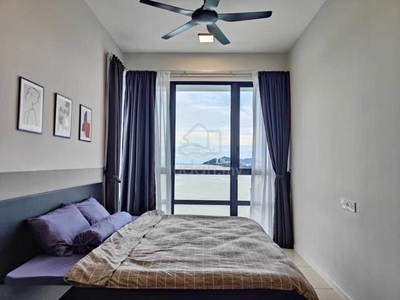 Queens Waterfront Seaview FREE WIFI,Cleaning,Coway near Queensbay FTZ