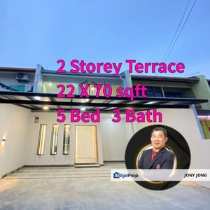 Johor Jaya Double Storey Terrace House