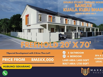 Double Storey Terrace House Kuala Kubu Bharu Selangor