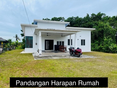 Fully Furnished ,1 Storey Bungalow ,10000 Sqft ,Bukit Rambai ,Tanjung Minyak ,For Rent