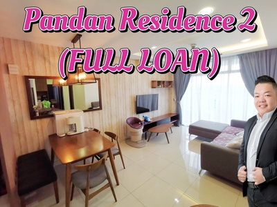 Pandan Residence 2 Full Loan/ 3R 2B/ 1072sqft/ Market Cheapest/ Tebrau/ Pandan/ Jb town