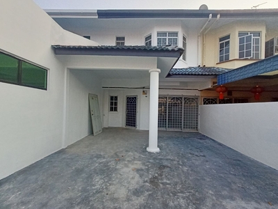 [RENOVATED & REFURBISHED UNIT] Double Storey Terrace Intermediate at Taman Merdeka Jaya, Fully Tiles, Upstairs With SPC Flooring