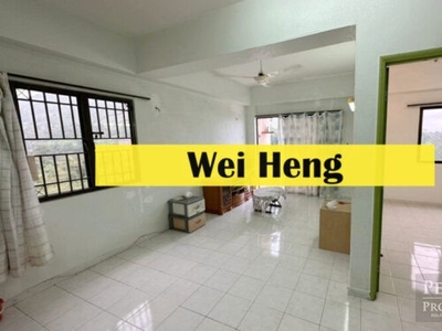 Taman desa relau 2 high floor corner unit in relau for sell