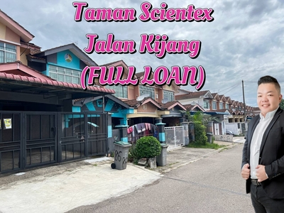 Taman Scientex Jalan kijang Full Loan/ 3R 3B/ 16×60/ Market Cheapest/ Kota Masai/ Pasir Gudang