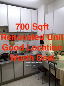 Taman Seri Damai 700 Sqft Middle Floor Renovated Worth Deal