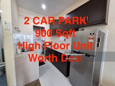 U place 900 Sqft 2 Car Park Renovated Unit High Floor Well Maintain