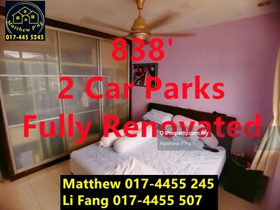 Asia Heights - Fully Renovated - 2 Car Parks - 838' - Farlim