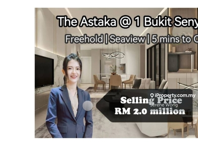 Astaka Most Luxurious Condo in JB Town - 5 Min to Ciq (near Singapore)