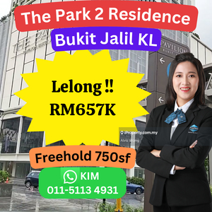 Cheap Rm143k The Park 2 Residence @ Bukit Jalil Kl