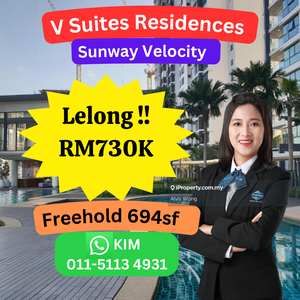Cheap Rm70k V Residences Suites Apartment Sunway Velocity