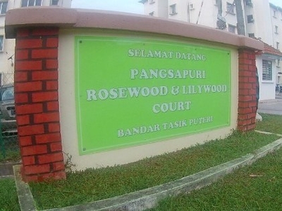 Corner Lot Rosewood Court Apartment Bandar Tasik Puteri Rawang